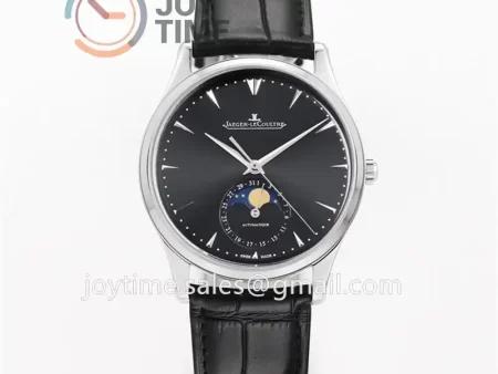 Jaeger-LeCoultre Master Ultra Thin GF 1:1 Best Edition SS Leather Strap SA925