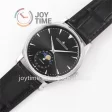 Jaeger-LeCoultre Master Ultra Thin GF 1:1 Best Edition SS Leather Strap SA925