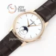 Jaeger-LeCoultre Master Ultra Thin GF 1:1 Best Edition RG Leather Strap SA925