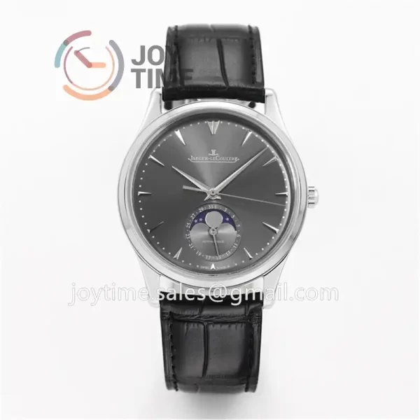 Jaeger-LeCoultre Master Ultra Thin GF 1:1 Best Edition SS Leather Strap SA925