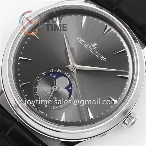 Jaeger-LeCoultre Master Ultra Thin GF 1:1 Best Edition SS Leather Strap SA925