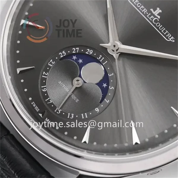 Jaeger-LeCoultre Master Ultra Thin GF 1:1 Best Edition SS Leather Strap SA925