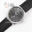 Jaeger-LeCoultre Master Ultra Thin GF 1:1 Best Edition SS Leather Strap SA925