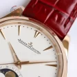 Jaeger-LeCoultre Master Ultra Thin Ladies GF 1:1 Best Edition RG Leather Strap A825