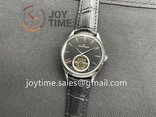 Jaeger-LeCoultre Master Control RMF 1:1 Best Edition SS Leather Strap Tourbillon