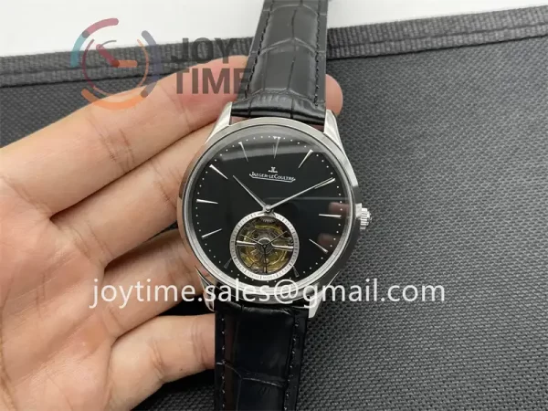 Jaeger-LeCoultre Master Control RMF 1:1 Best Edition SS Leather Strap Tourbillon