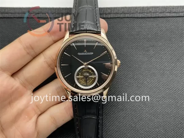 Jaeger-LeCoultre Master Control RMF 1:1 Best Edition RG Leather Strap Tourbillon