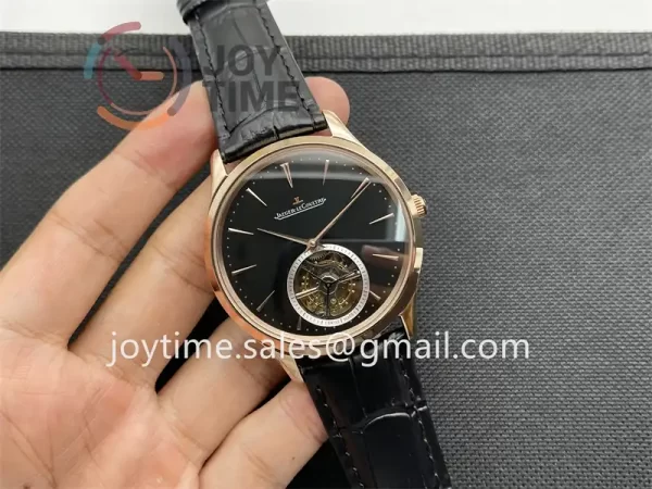 Jaeger-LeCoultre Master Control RMF 1:1 Best Edition RG Leather Strap Tourbillon