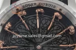 Roger Dubuis Excalibur Knights of the Round Table II ZF 1:1 Best Edition SS Leather Strap A6T15