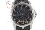 Roger Dubuis Excalibur Knights of the Round Table II ZF 1:1 Best Edition SS Leather Strap A6T15