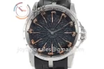 Roger Dubuis Excalibur Knights of the Round Table II ZF 1:1 Best Edition SS Leather Strap A6T15