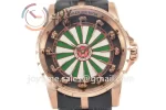 Roger Dubuis Excalibur Knights of the Round Table II ZF 1:1 Best Edition RG Leather Strap A6T15