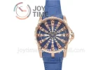 Roger Dubuis Excalibur Knights of the Round Table II ZF 1:1 Best Edition RG Leather Strap A6T15