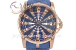 Roger Dubuis Excalibur Knights of the Round Table II ZF 1:1 Best Edition RG Leather Strap A6T15