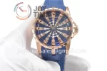 Roger Dubuis Excalibur Knights of the Round Table II ZF 1:1 Best Edition RG Leather Strap A6T15