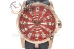 Roger Dubuis Excalibur Knights of the Round Table II ZF 1:1 Best Edition RG Leather Strap A6T15