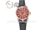 Roger Dubuis Excalibur Knights of the Round Table II ZF 1:1 Best Edition RG Leather Strap A6T15