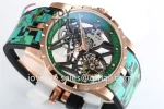 Roger Dubuis Excalibur Spider BBR 1:1 Best Edition RG Rubber Strap Tourbillon