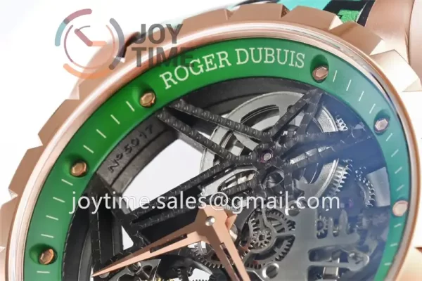 Roger Dubuis Excalibur Spider BBR 1:1 Best Edition RG Rubber Strap Tourbillon