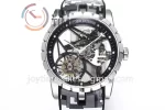 Roger Dubuis Excalibur Spider BBR 1:1 Best Edition SS Rubber Strap Tourbillon