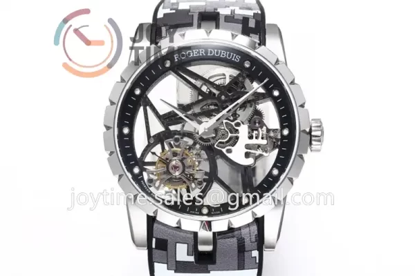 Roger Dubuis Excalibur Spider BBR 1:1 Best Edition SS Rubber Strap Tourbillon