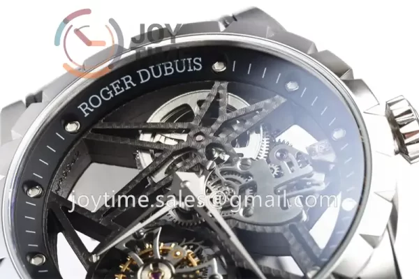 Roger Dubuis Excalibur Spider BBR 1:1 Best Edition SS Rubber Strap Tourbillon