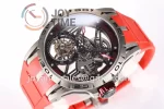 Roger Dubuis Excalibur Spider BBR 1:1 Best Edition 45mm SS Rubber Strap Tourbillon