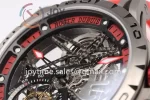 Roger Dubuis Excalibur Spider BBR 1:1 Best Edition 45mm SS Rubber Strap Tourbillon