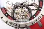 Roger Dubuis Excalibur Spider BBR 1:1 Best Edition 45mm SS Rubber Strap Tourbillon