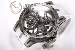 Roger Dubuis Excalibur Spider BBR 1:1 Best Edition 45mm SS Rubber Strap Tourbillon