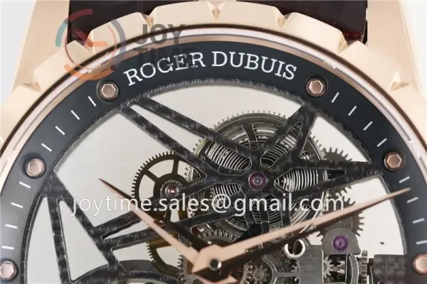 Roger Dubuis Excalibur Spider  BBR 1:1 Best Edition RG Leather Strap Tourbillon