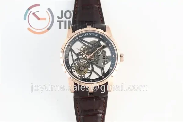 Roger Dubuis Excalibur Spider  BBR 1:1 Best Edition RG Leather Strap Tourbillon