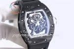 Richard Mille RM055 KVF 1:1 Best Edition Carbon/Titanium Case Rubber Strap Miyota8215