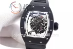 Richard Mille RM055 KVF 1:1 Best Edition Ceramic Case Rubber Strap Miyota8215