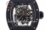 Richard Mille RM055 KVF 1:1 Best Edition Ceramic Case Rubber Strap Miyota8215