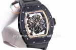 Richard Mille RM055 KVF 1:1 Best Edition Ceramic Case Rubber Strap Miyota8215