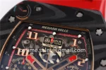 Richard Mille RM011 KVF 1:1 Best Edition Carbon/RG Case Rubber Strap A7750