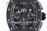 Richard Mille RM011 KVF 1:1 Best Edition Ceramic Case Rubber Strap A7750