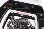 Richard Mille RM055 KVF 1:1 Best Edition Carbon Case Rubber Strap Miyota8215