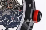 Richard Mille RM055 KVF 1:1 Best Edition Carbon Case Rubber Strap Miyota8215