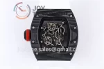 Richard Mille RM055 KVF 1:1 Best Edition Carbon Case Rubber Strap Miyota8215