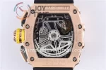 Richard Mille RM011 KVF 1:1 Best Edition RG Case Rubber Strap A7750