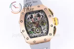 Richard Mille RM011 KVF 1:1 Best Edition RG Case Rubber Strap A7750