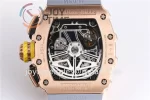 Richard Mille RM011 KVF 1:1 Best Edition RG Case Rubber Strap A7750