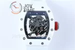 Richard Mille RM055 KVF 1:1 Best Edition Ceramic Case Rubber Strap Miyota8215