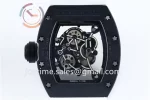 Richard Mille RM055 KVF 1:1 Best Edition Ceramic Case Rubber Strap Miyota8215