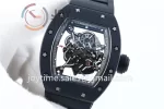 Richard Mille RM055 KVF 1:1 Best Edition Ceramic Case Rubber Strap Miyota8215