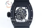 Richard Mille RM055 KVF 1:1 Best Edition Ceramic Case Rubber Strap Miyota8215