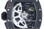 Richard Mille RM011 KVF 1:1 Best Edition Ceramic Case Rubber Strap A7750