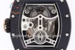 Richard Mille RM023 KVF 1:1 Best Edition Ceramic Case Rubber Strap Miyota8215